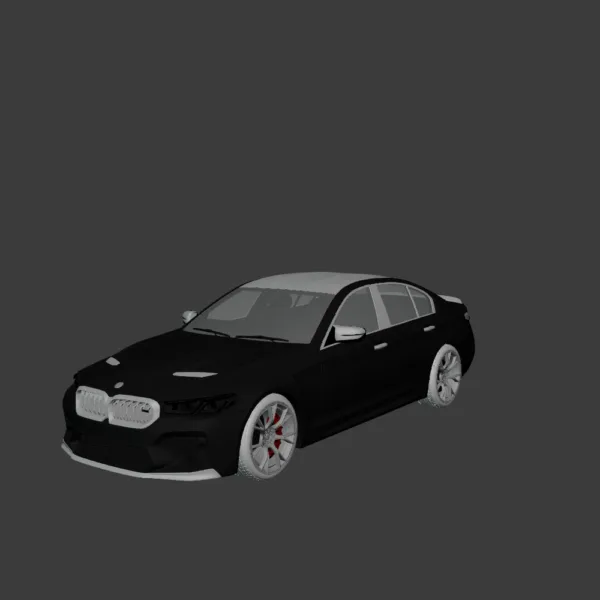 BMW M5 CS 3D Model