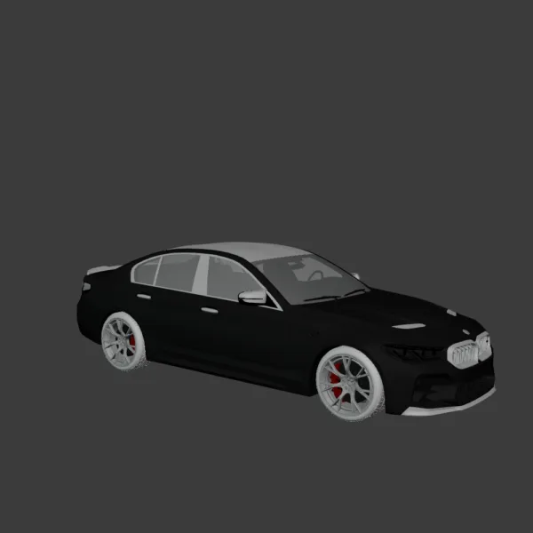 BMW M5 CS 3D Model