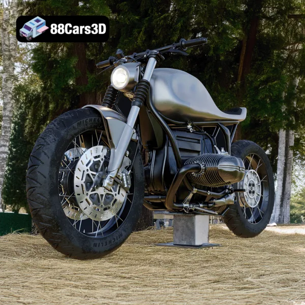 BMW R100R 3D Model