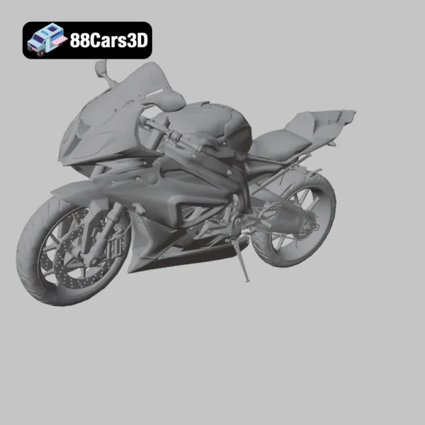 BMW S1000 RR Motorcycle – 3D Model