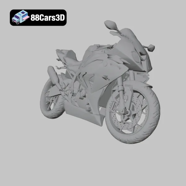 BMW S1000 RR Motorcycle – 3D Model