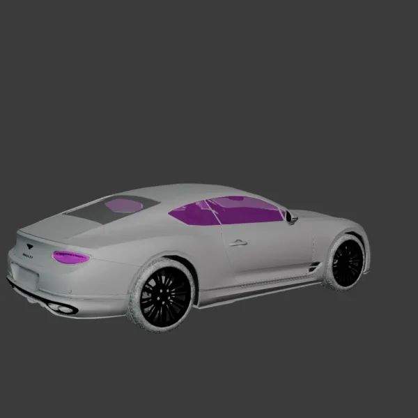 Bentley Continental GT Speed 3D Model