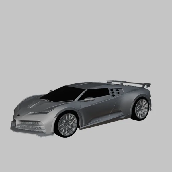 Bugatti Centodieci 0002 Bugatti Centodieci – High-Detail 3D Model