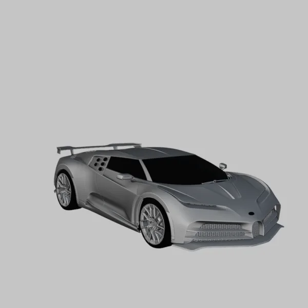 Bugatti Centodieci 0003 Bugatti Centodieci – High-Detail 3D Model