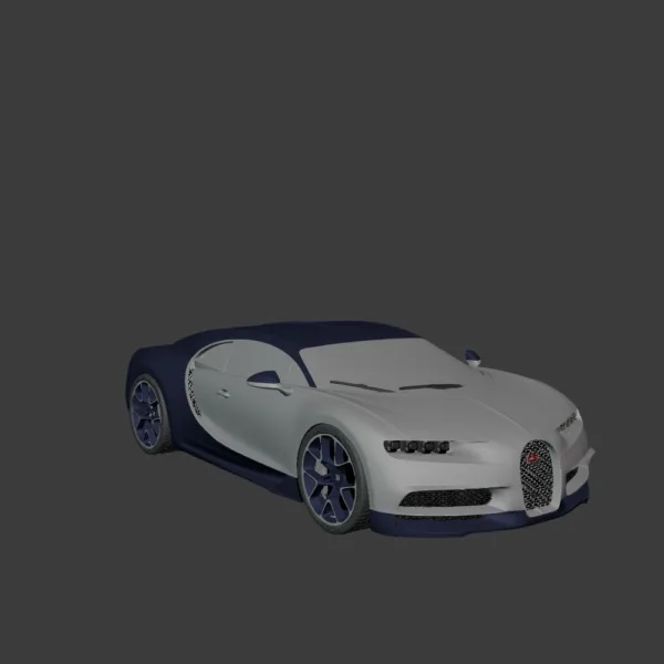 Bugatti Chiron 0003 Bugatti Chiron – High-Detail 3D Model