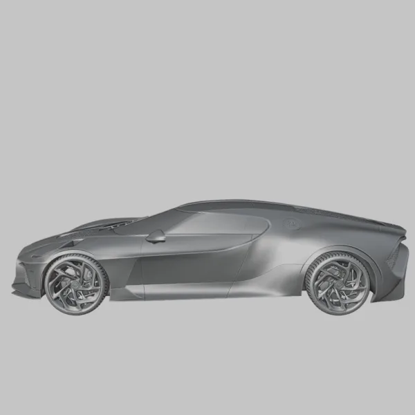 Bugatti La Voiture Noire – Ultra-Realistic 3D Model