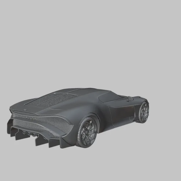 Bugatti La Voiture Noire – Ultra-Realistic 3D Model