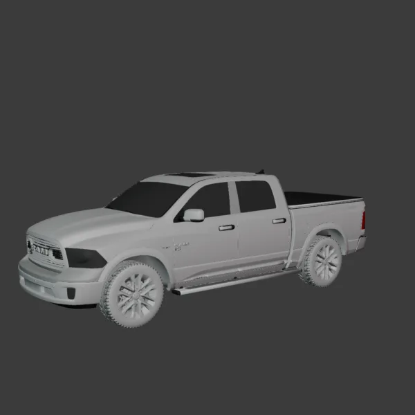Dodge Ram 1500 – High-Quality 3D Model