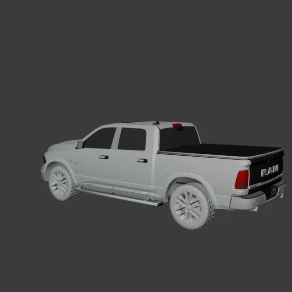 Dodge Ram 1500 – High-Quality 3D Model