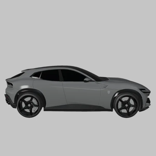 Ferrari Purosangue 0001 Ferrari Purosangue – High-Quality 3D Model