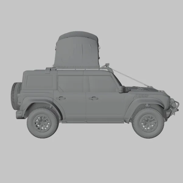 Ford Bronco Raptor with Roof Tent – 3D Model0001 Ford Bronco Raptor with Roof Tent – 3D Model