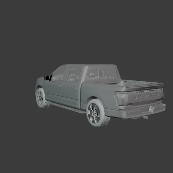 Ford F 150 Lightning 3D Model 0003 Ford F-150 Lightning 3D Model