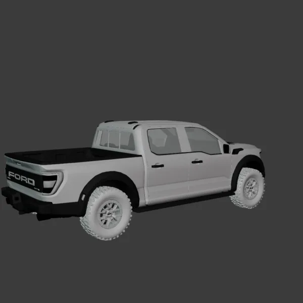 Ford F150 Raptor 2021 3D Model