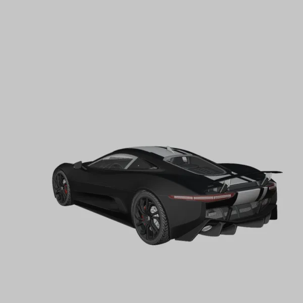 Jaguar C-X75 0003 Jaguar C-X75 – High-Quality 3D Model