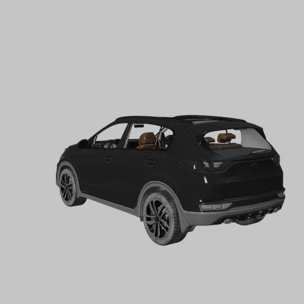 Kia Sportage 0003 Kia Sportage – High-Quality 3D Model
