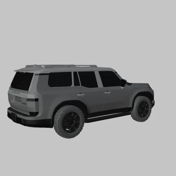 Lexus GX Overtrail 20240002 Lexus GX Overtrail 2024 – 3D Model