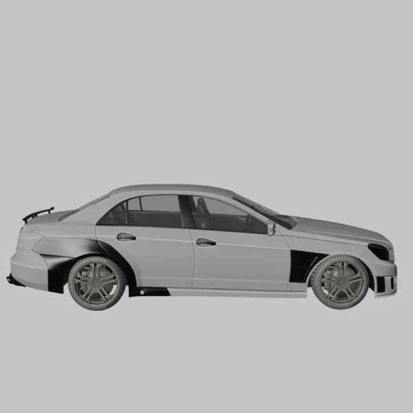 Mercedes-Benz Brabus E V12 Coupe – High-Quality 3D Model