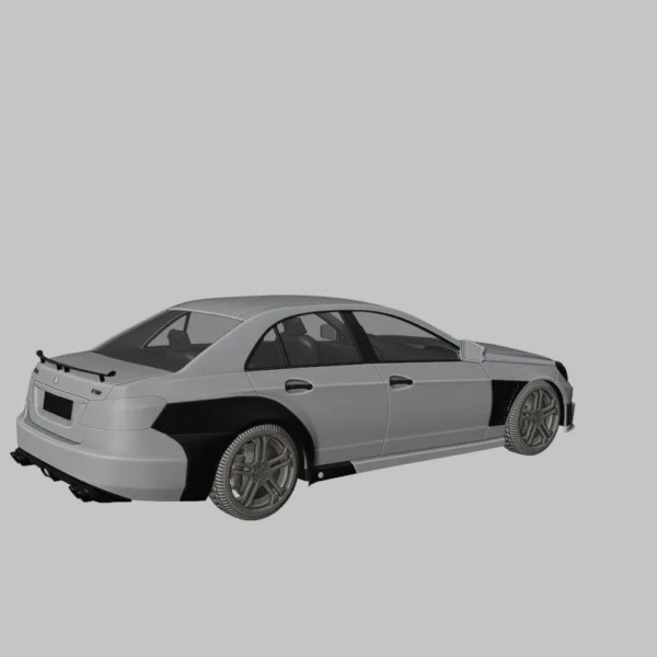 Mercedes-Benz Brabus E V12 Coupe – High-Quality 3D Model