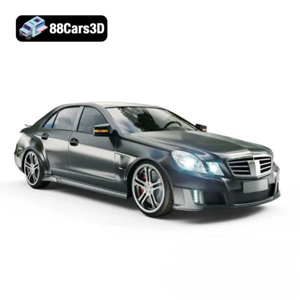 Mercedes-Benz Brabus E V12 Coupe – High-Quality 3D Model