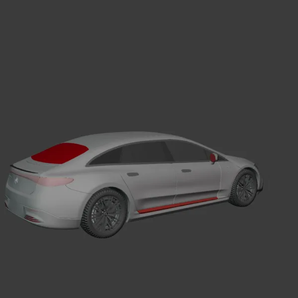 Mercedes-Benz EQE 53 AMG 3D Model5 0002 Mercedes-Benz EQE 53 AMG 3D Model