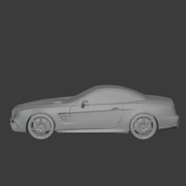 Mercedes-Benz SL-Class 2015 3D Model