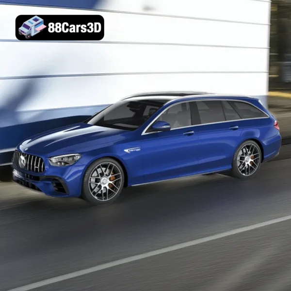 Mercedes E53 AMG Estate 2021 – 3D Model