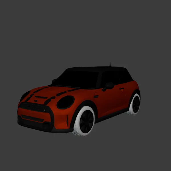 Mini Cooper S 3D Model