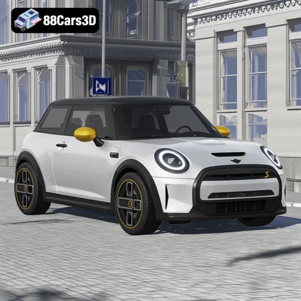 Mini Cooper SE electric 3D Model3 Mini Cooper SE Electric 3D Model
