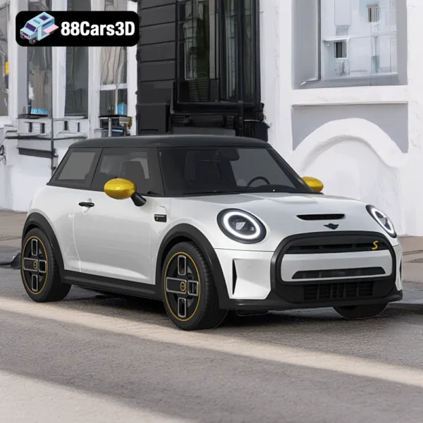 Mini Cooper SE electric 3D Model5 Mini Cooper SE Electric 3D Model