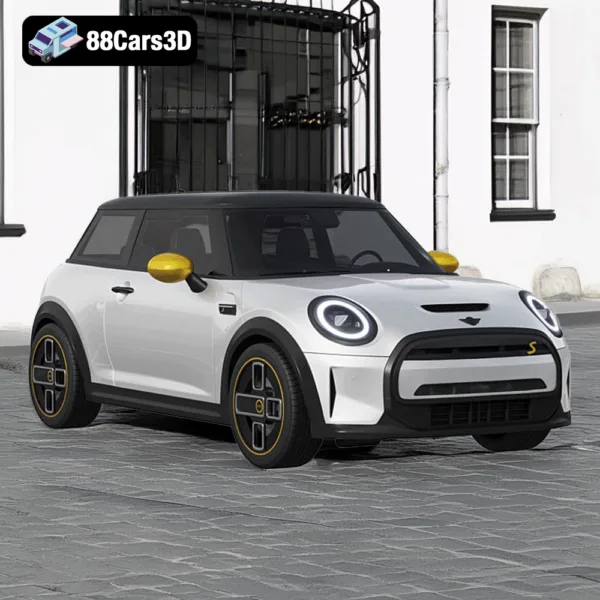 Mini Cooper SE electric 3D Model6 Mini Cooper SE Electric 3D Model