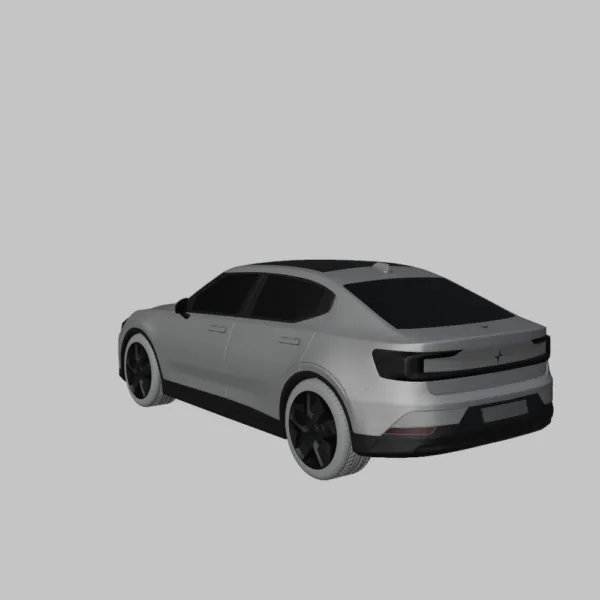 Polestar 2 – High-Quality 3D Model