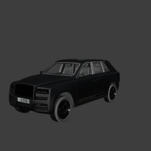 Rolls-Royce Cullinan – High-Quality Luxury SUV 3D Model