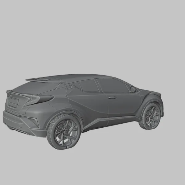 Toyota C-HR High Quality 3D Model 0002 Toyota C-HR – High-Quality 3D Model