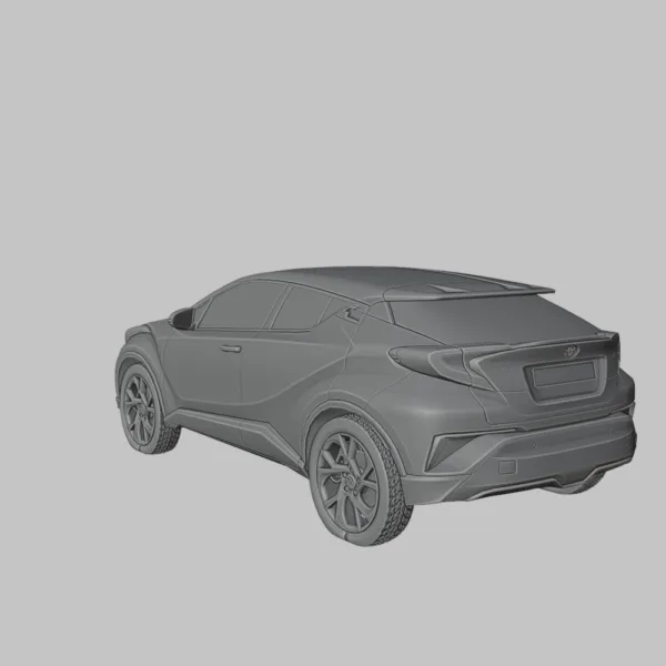 Toyota C-HR High Quality 3D Model 0003 Toyota C-HR – High-Quality 3D Model