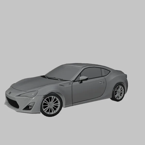 Toyota GT86 0002 Toyota GT86 3D Model