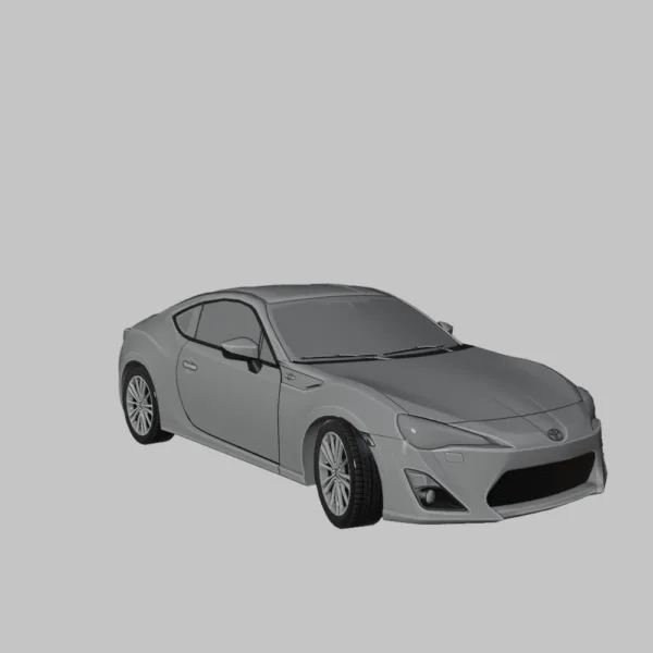 Toyota GT86 0003 Toyota GT86 3D Model