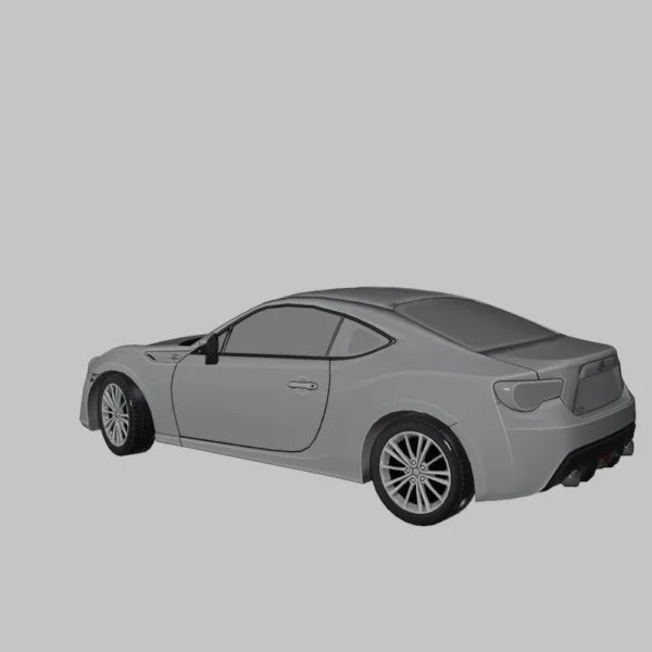 Toyota GT86 0005 Toyota GT86 3D Model