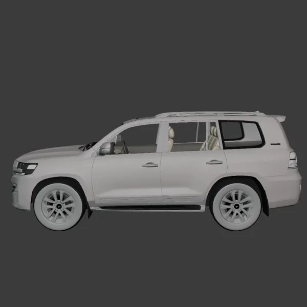 Toyota Land Cruiser 200 Executive Lounge – Luxury SUV 3D Model