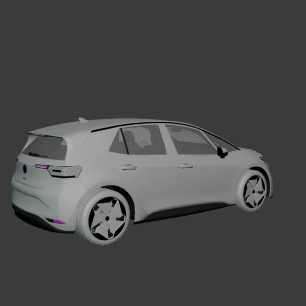 Volkswagen ID.3 2024 3D Model 0002 Volkswagen ID.3 2024 3D Model