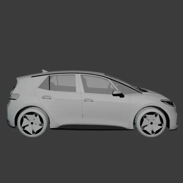 Volkswagen ID.3 2024 3D Model 0006 Volkswagen ID.3 2024 3D Model