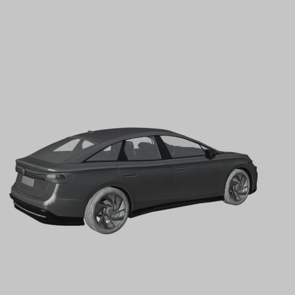 Volkswagen ID.7 – High-Quality 3D Model