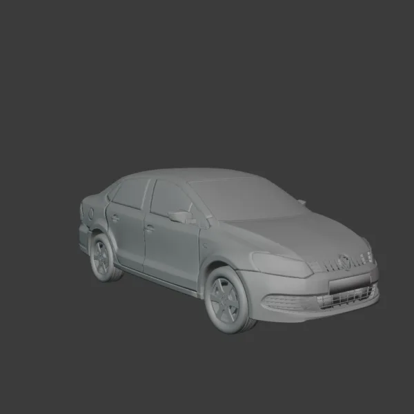 Volkswagen Polo Sedan 3D Model