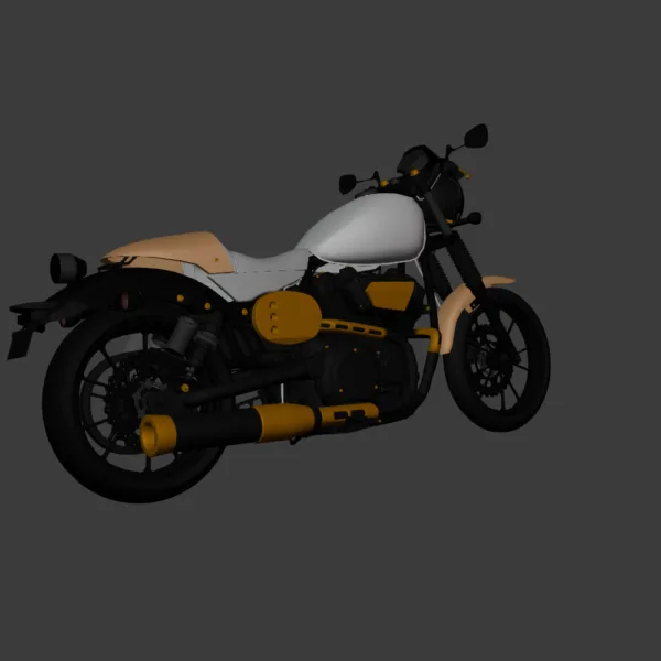 Yamaha 950 Motorcycle 3D Model