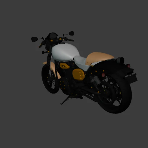 Yamaha 950 Motorcycle 3D Model