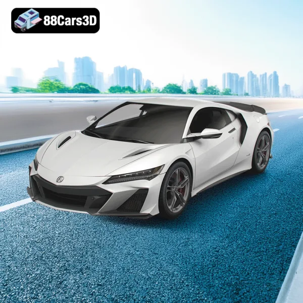Acura NSX Type S 3D Model