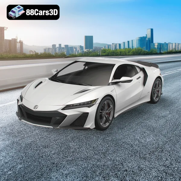 Acura NSX Type S 3D Model