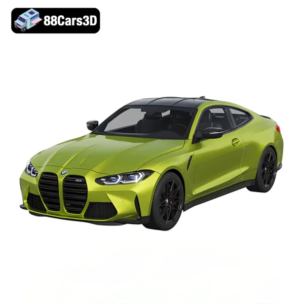 BMW M4 Competition 3D Model