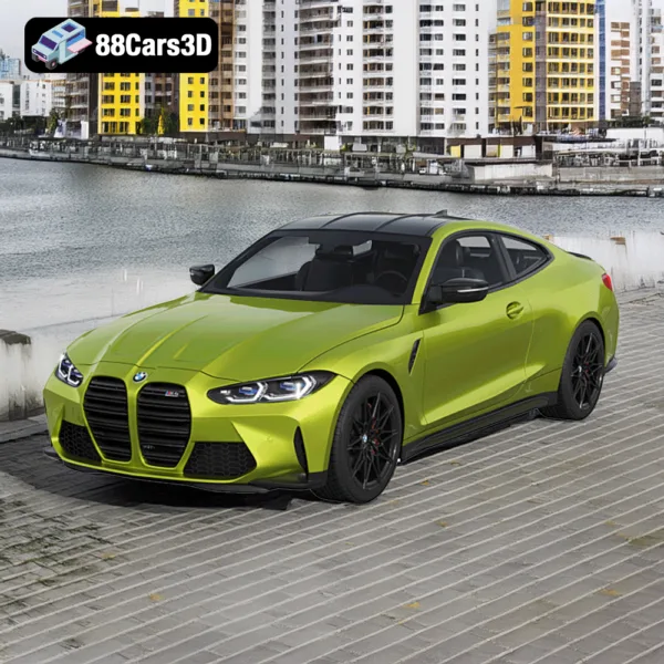BMW M4 Competition 3D Model