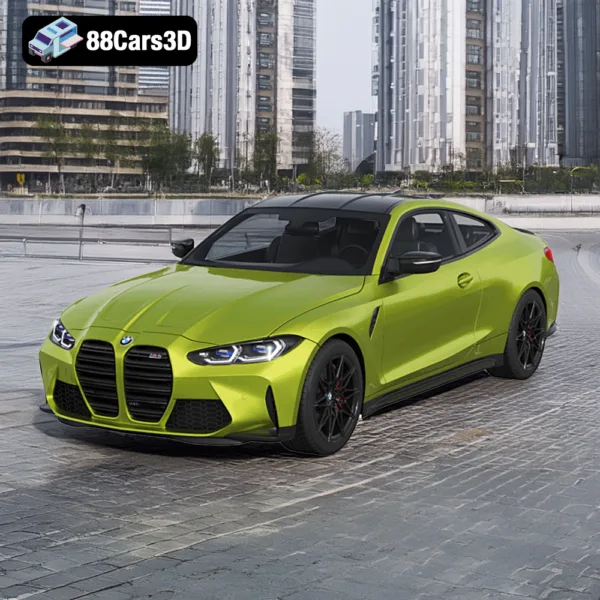 BMW M4 Competition 3D Model