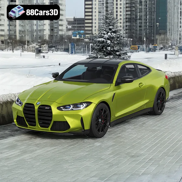 BMW M4 Competition 3D Model